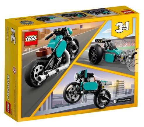 LEGO CREATOR MOTOCICLETTA VINTAGE 31135