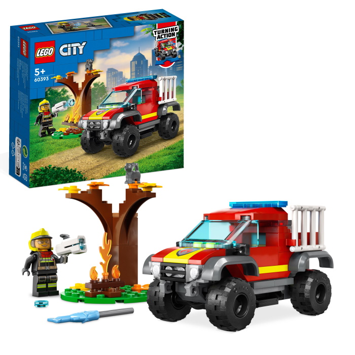 LEGO CITY FIRE FUORISTR.SOCCORSO 60393