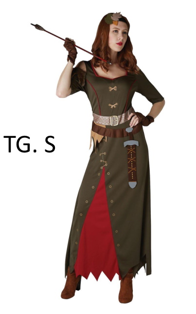 COSTUME MAID MARION DONNA TG.S 820481